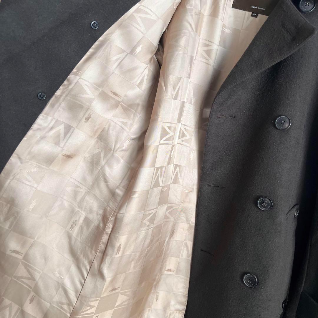 マッキントッシュ 英国製 ウールトレンチコート チェスター オリーブ 34