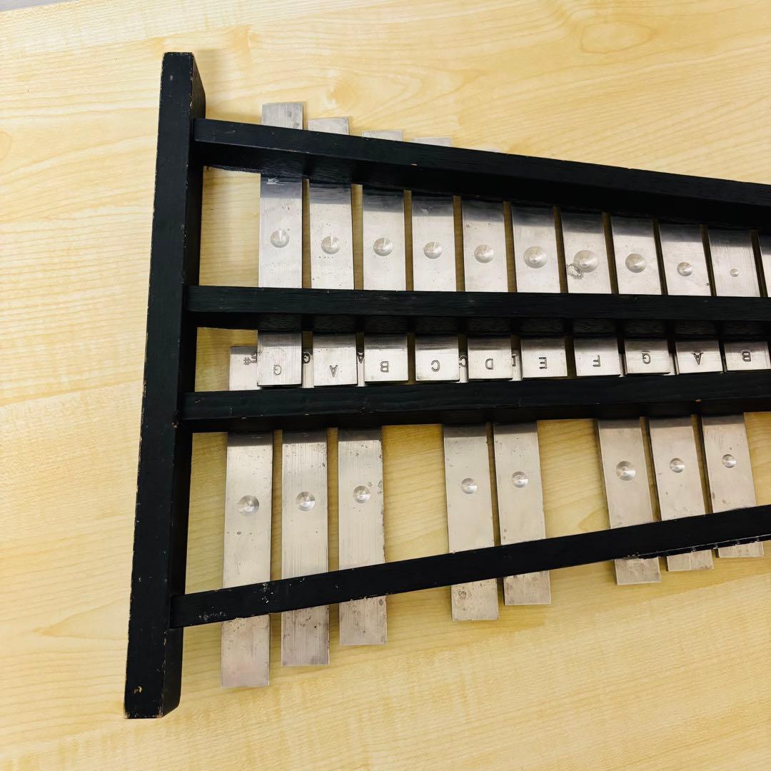 【訳あり】　Saito サイトウ グロッケン 鉄琴 打楽器 送料込み