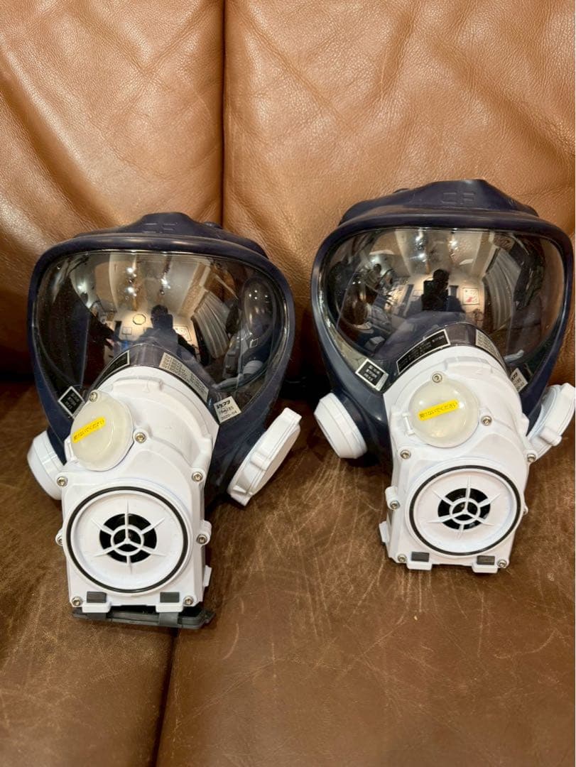 シゲマツsy185電動ファン付き呼吸用保護具2個セット
