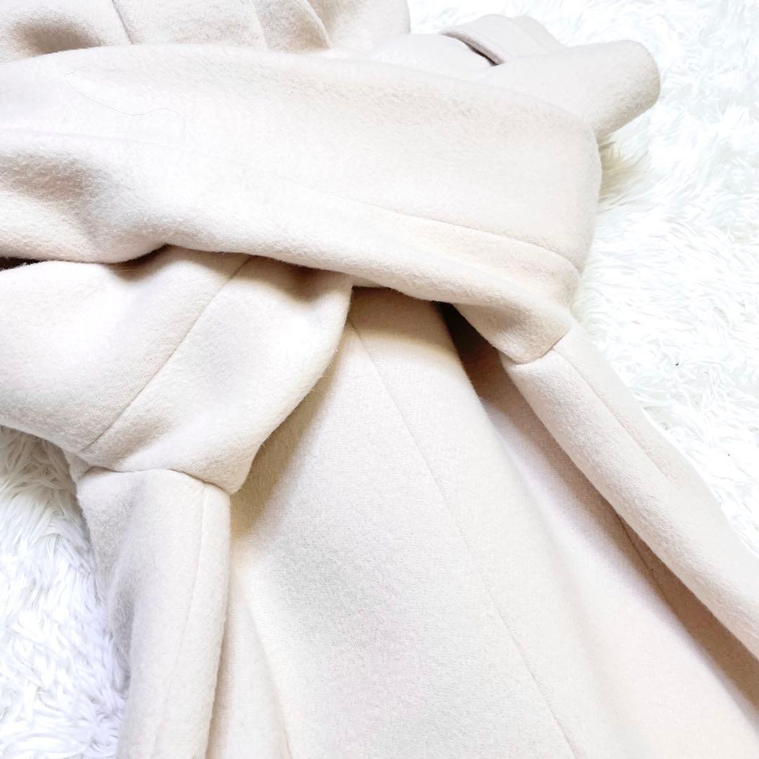 レッセパッセ LAISSE PASSE フード付きダッフルコート38 ミドル丈