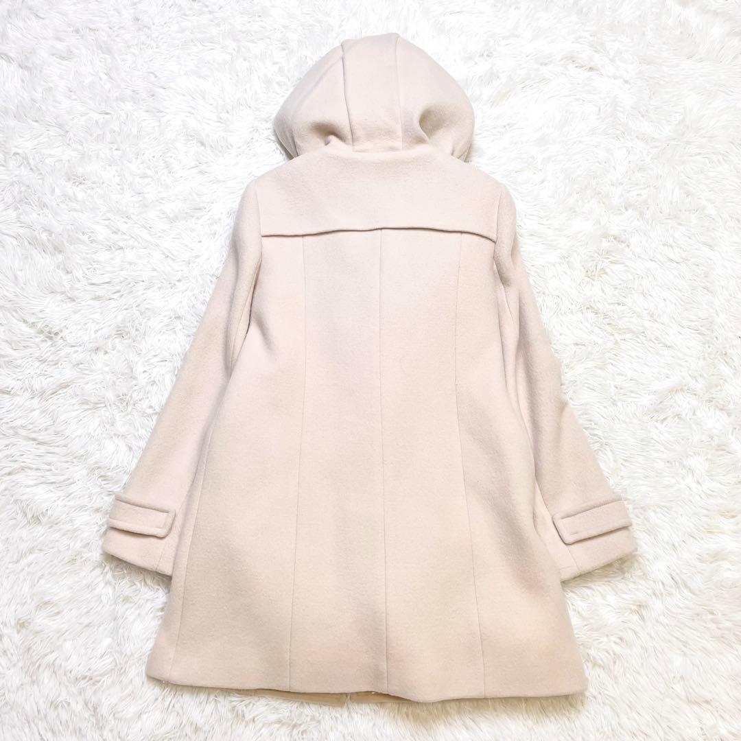 レッセパッセ LAISSE PASSE フード付きダッフルコート38 ミドル丈