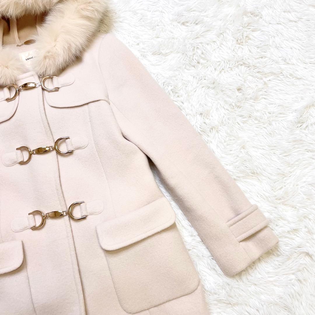 レッセパッセ LAISSE PASSE フード付きダッフルコート38 ミドル丈