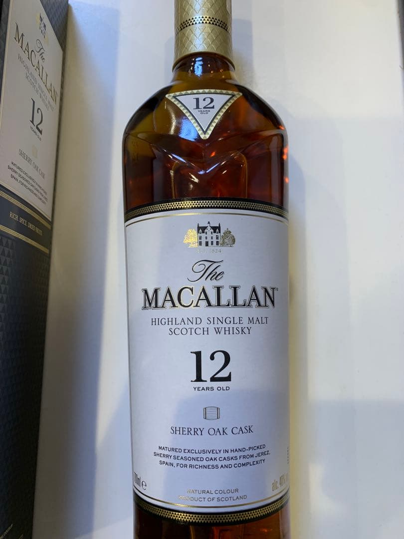 MACALLANT マッカラン 12年 ウイスキー シェリー オーク カスク
