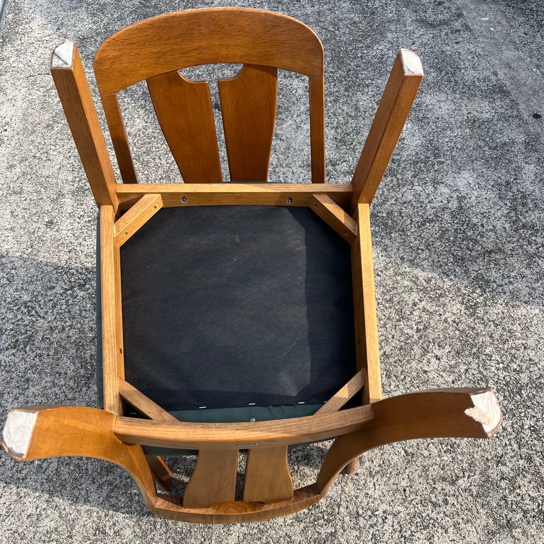 ①美品・2脚セット☆マルニ木工／地中海シリーズ／ダイニングチェア