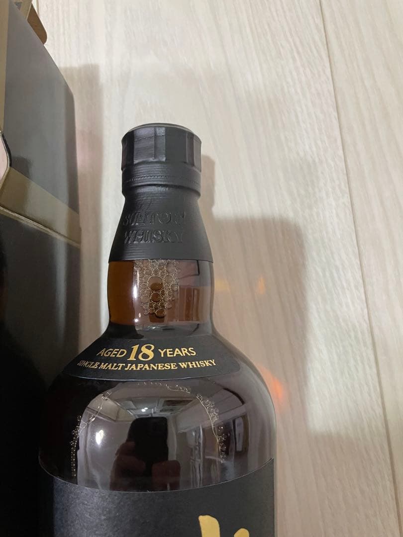 新品未開封箱付きYAMAZAKI 18年 シングルモルトウイスキー 700ml