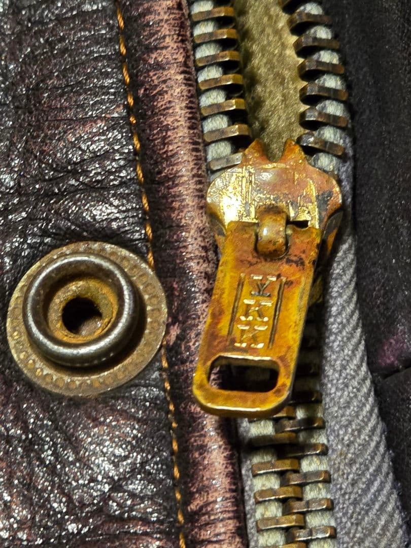 ス*ワ様 60s.国産ビンテージ. レザー ジャケット.ジャパン.ジャンク