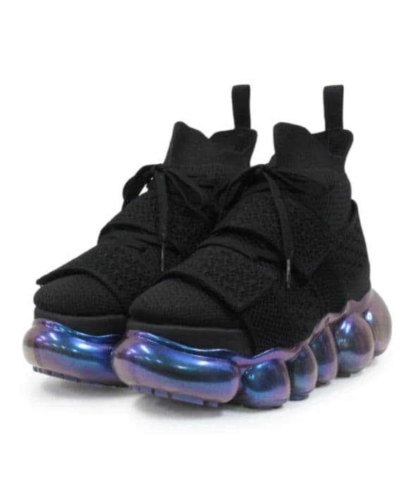 【美品】ミキオサカベ 厚底スニーカー 25cm オーロラソール 保存袋タグ付き