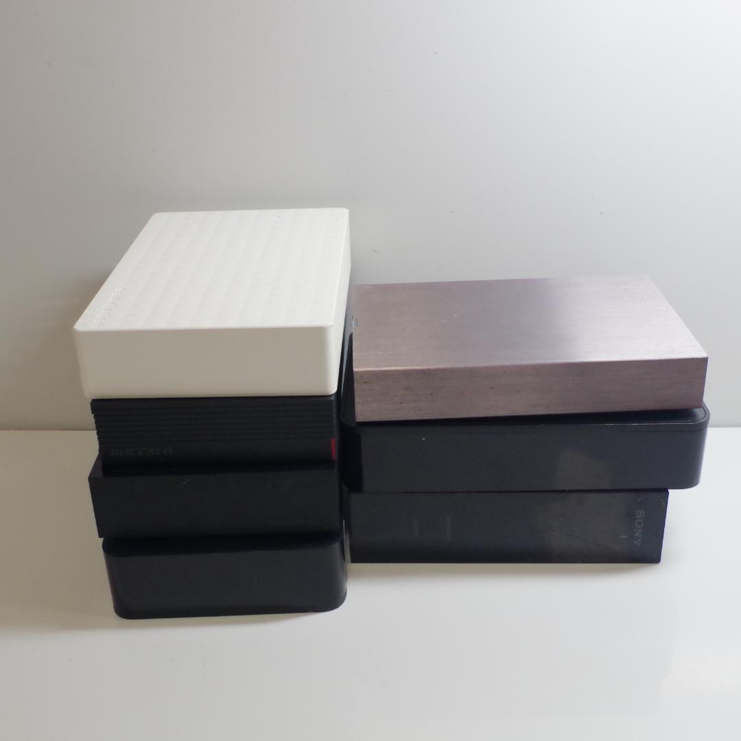 K0769 外付HDD 2TB/3TB/4TB (7セット) ジャンク