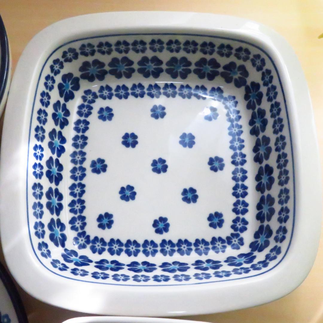 【ツェラミカ】未使用 食器 6点セット オーバル皿・コンテナ・スクエア皿等