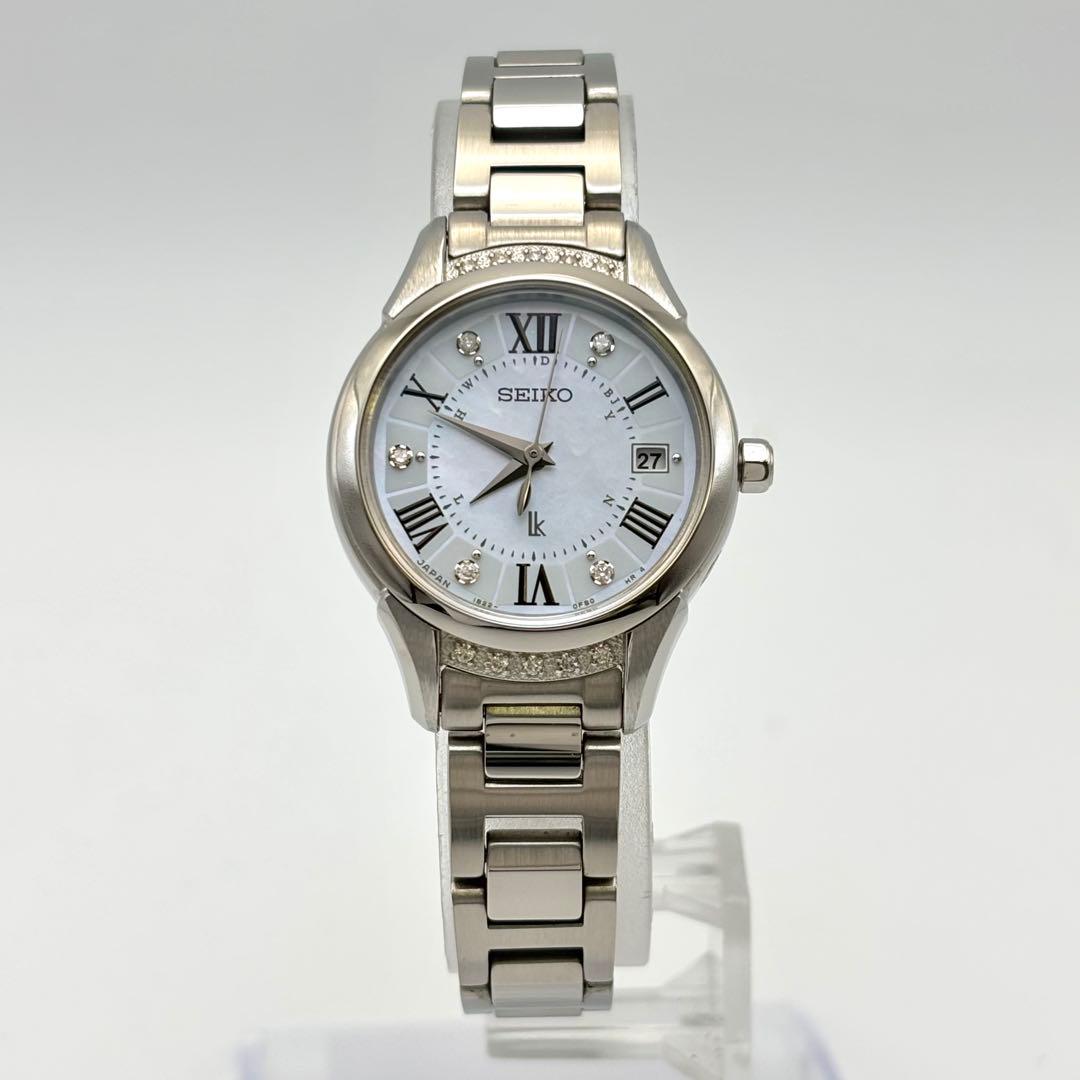 【3000本限定】SEIKOセイコー ルキアヤセ 15Pダイヤ シェル 259