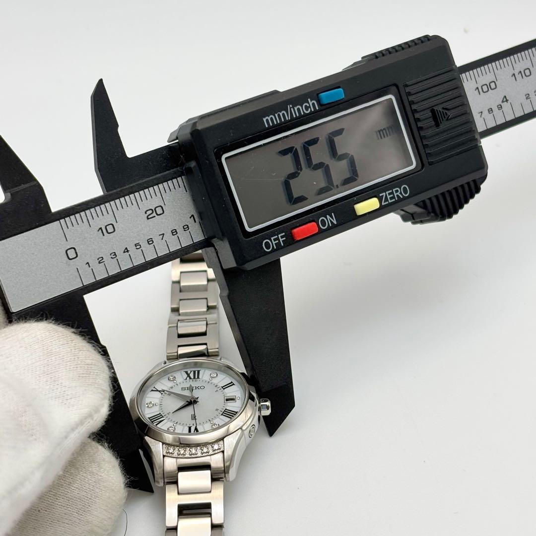 【3000本限定】SEIKOセイコー ルキアヤセ 15Pダイヤ シェル 259