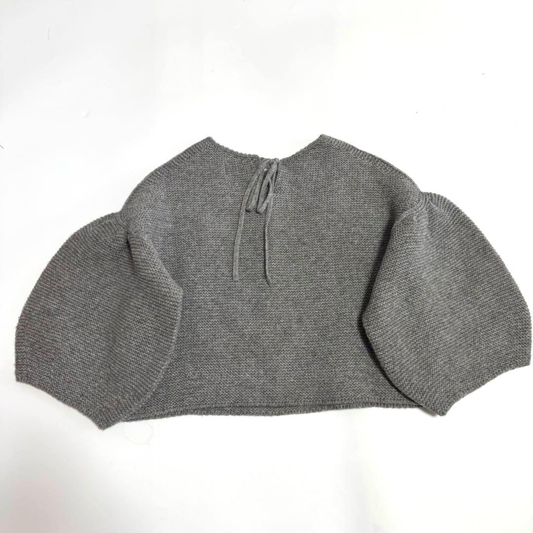 rosy monster ロージーモンスター　ポワンスリーブニット