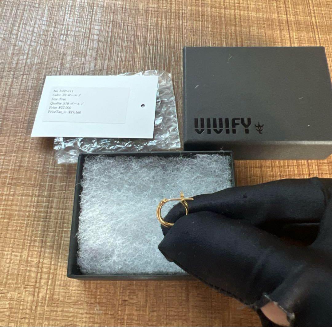 VIIVIFY 18kゴールド ピアスVVP-111