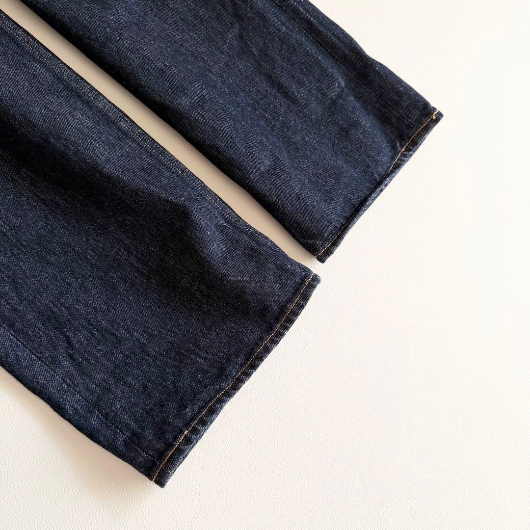 【オーラリー】ハード ツイスト デニム インディゴ 5P パンツ 27 日本製