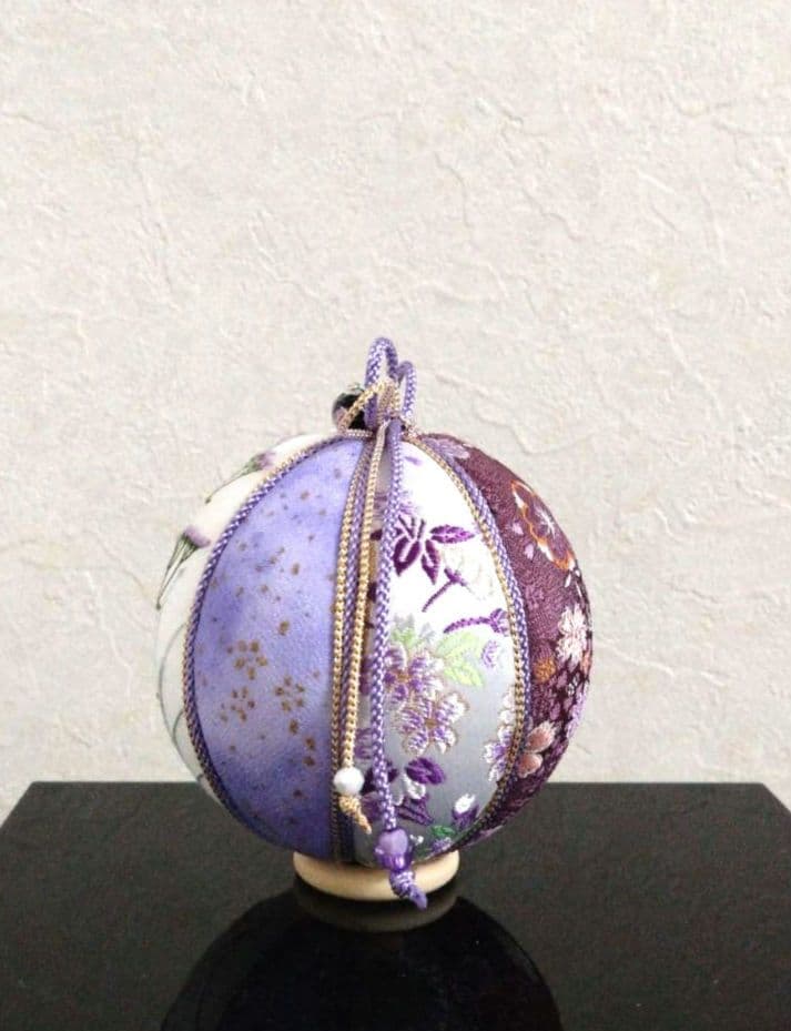 手毬 手鞠 てまり 刺繍秋花 No136 ハンドメイド
