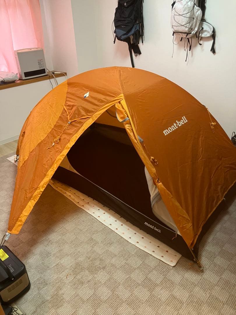 モンベル クロノスドーム2型 グランドシート付き