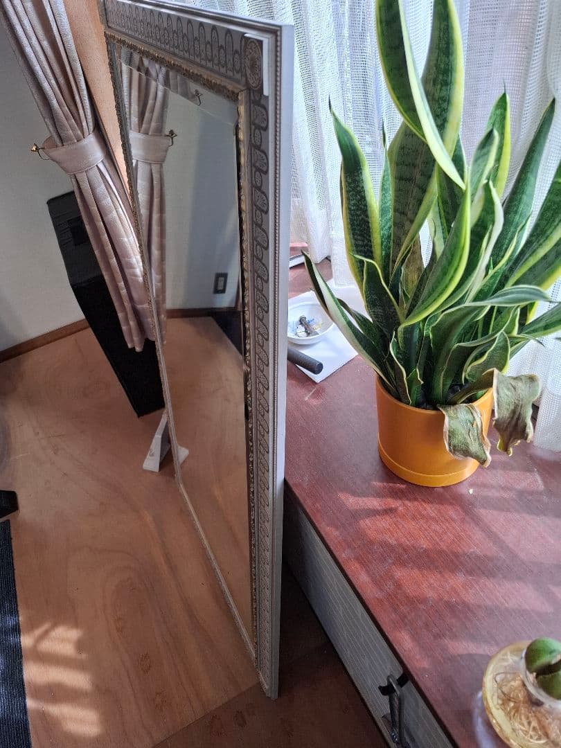 ロココ調大型ミラー