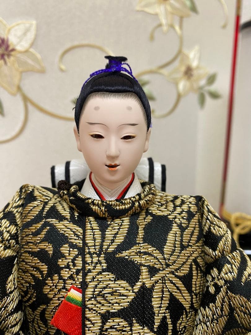 東京久月　人形師　光園作　雛人形　親王飾り・作家者・お子様の名前プレート付