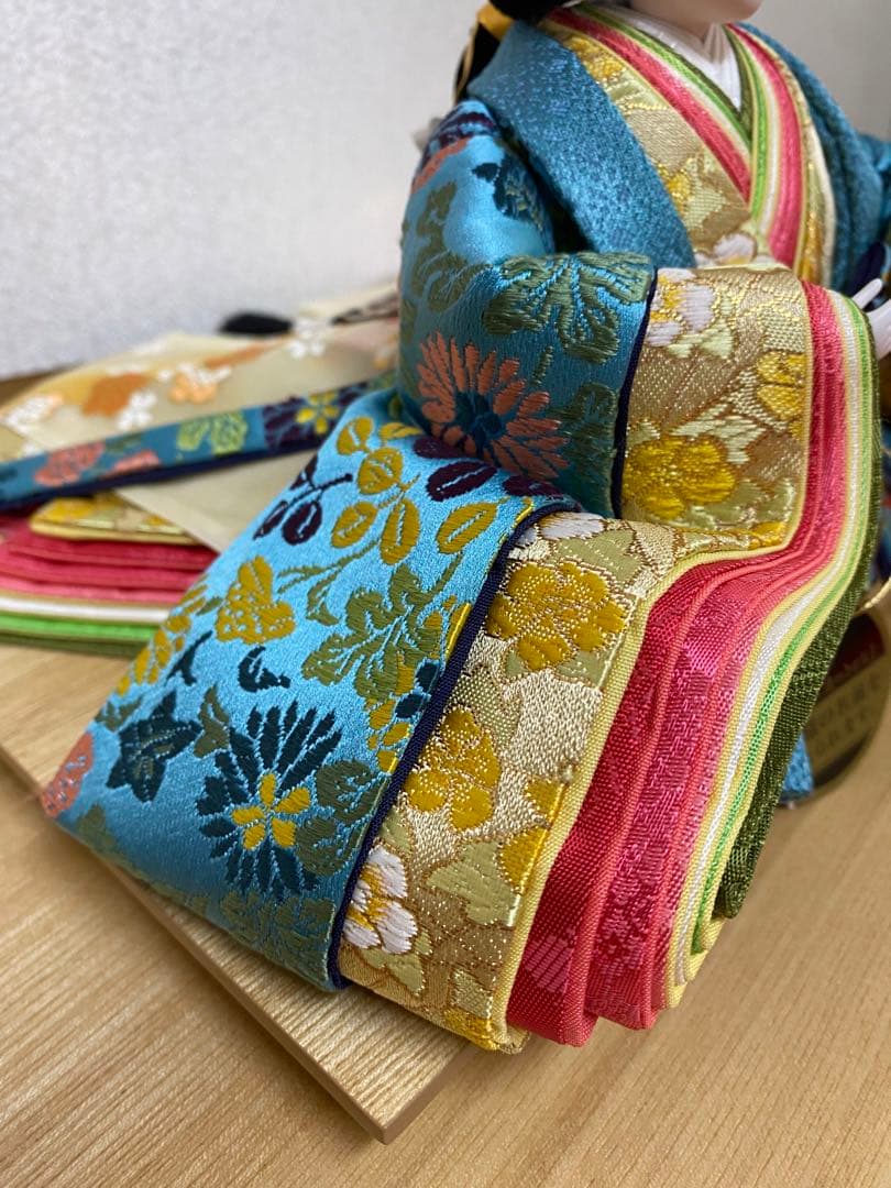 東京久月　人形師　光園作　雛人形　親王飾り・作家者・お子様の名前プレート付