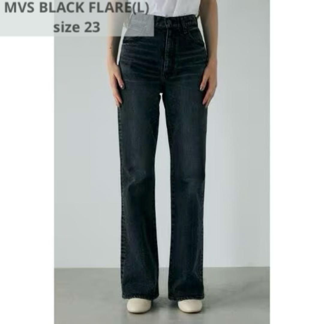 パンツ MVS BLACK FLARE(L)
