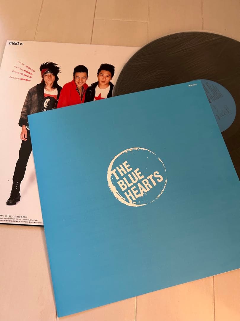 邦楽 YOUNG AND PRETTY THE BLUE HEARTS LP