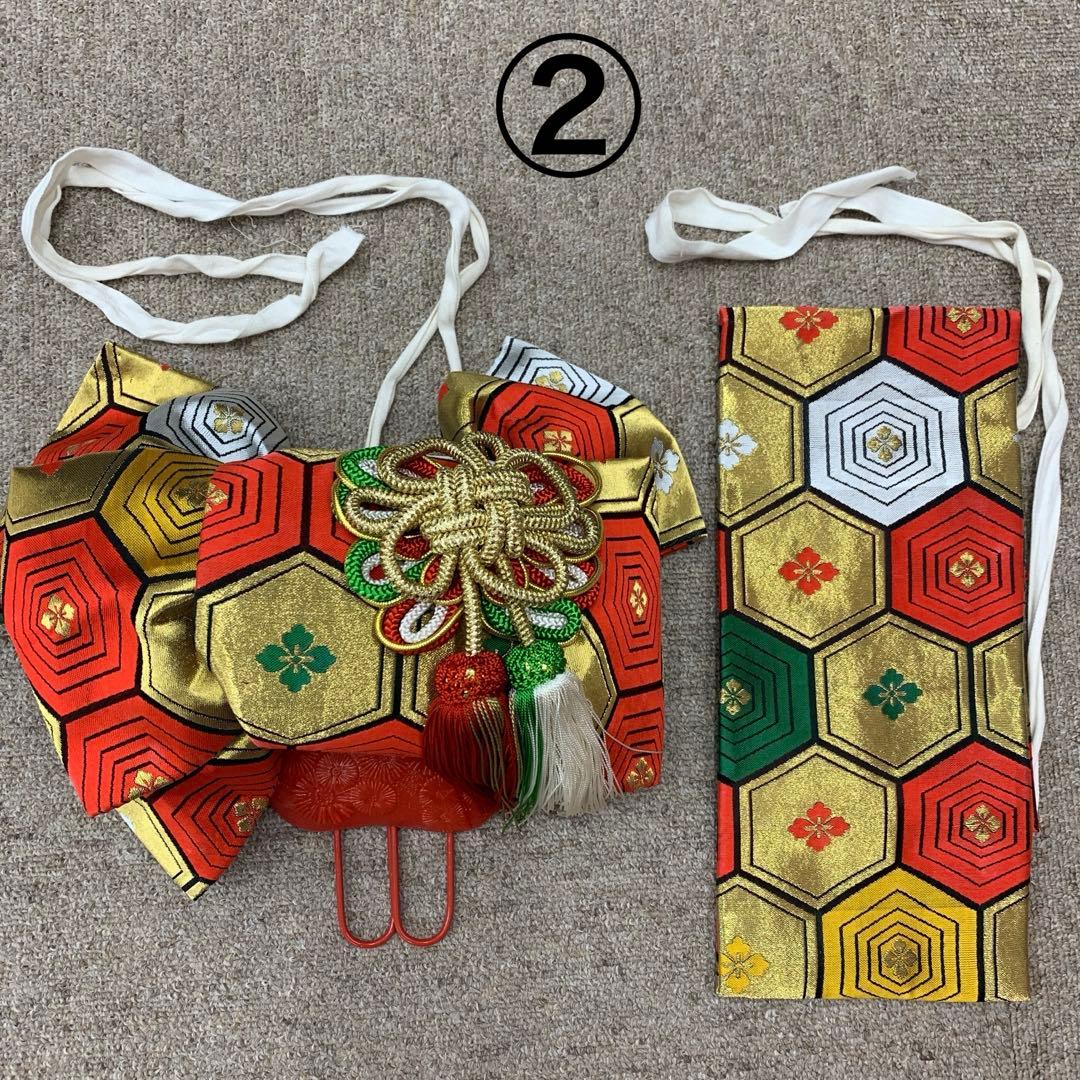 409ag75着物のみ■七五三 7歳 アンティーク着物■