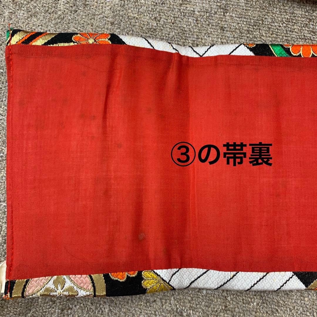 409ag75着物のみ■七五三 7歳 アンティーク着物■