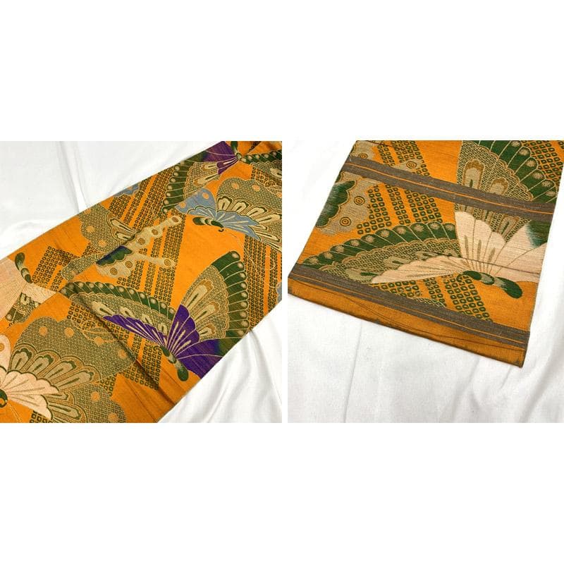 409ag75着物のみ■七五三 7歳 アンティーク着物■