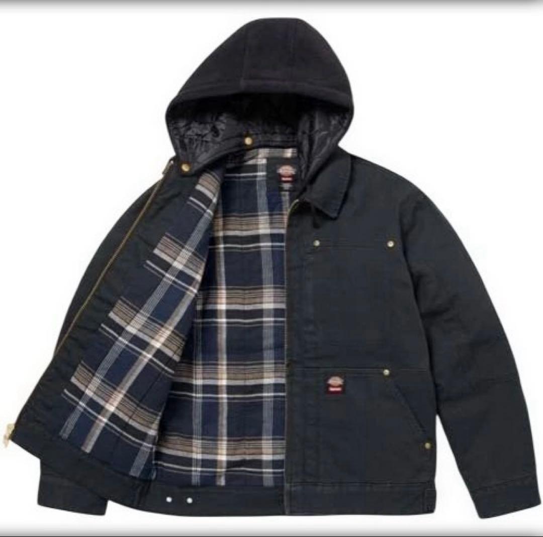 猫*郎様 Supreme Dickies Hooded Work Jacket