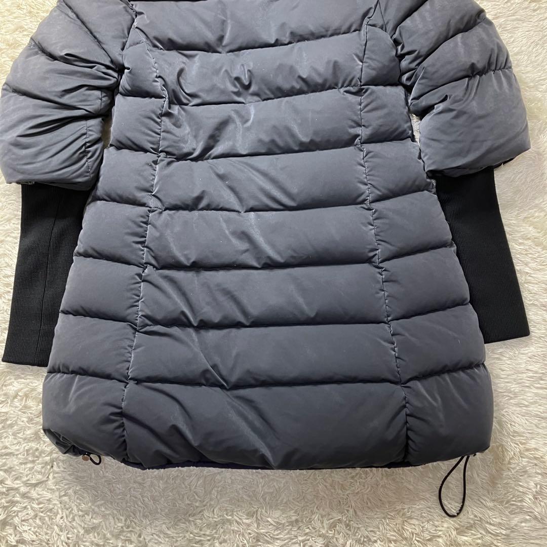 上品✨タトラス ダウンコート GAJA ワッペン 女優襟 リブ袖 01 S