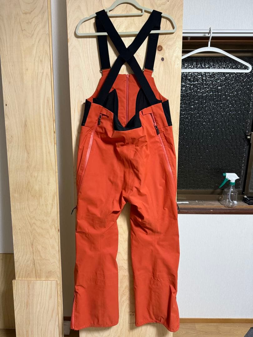 unfudge PEEP BIB PANTS #Orange サイズM