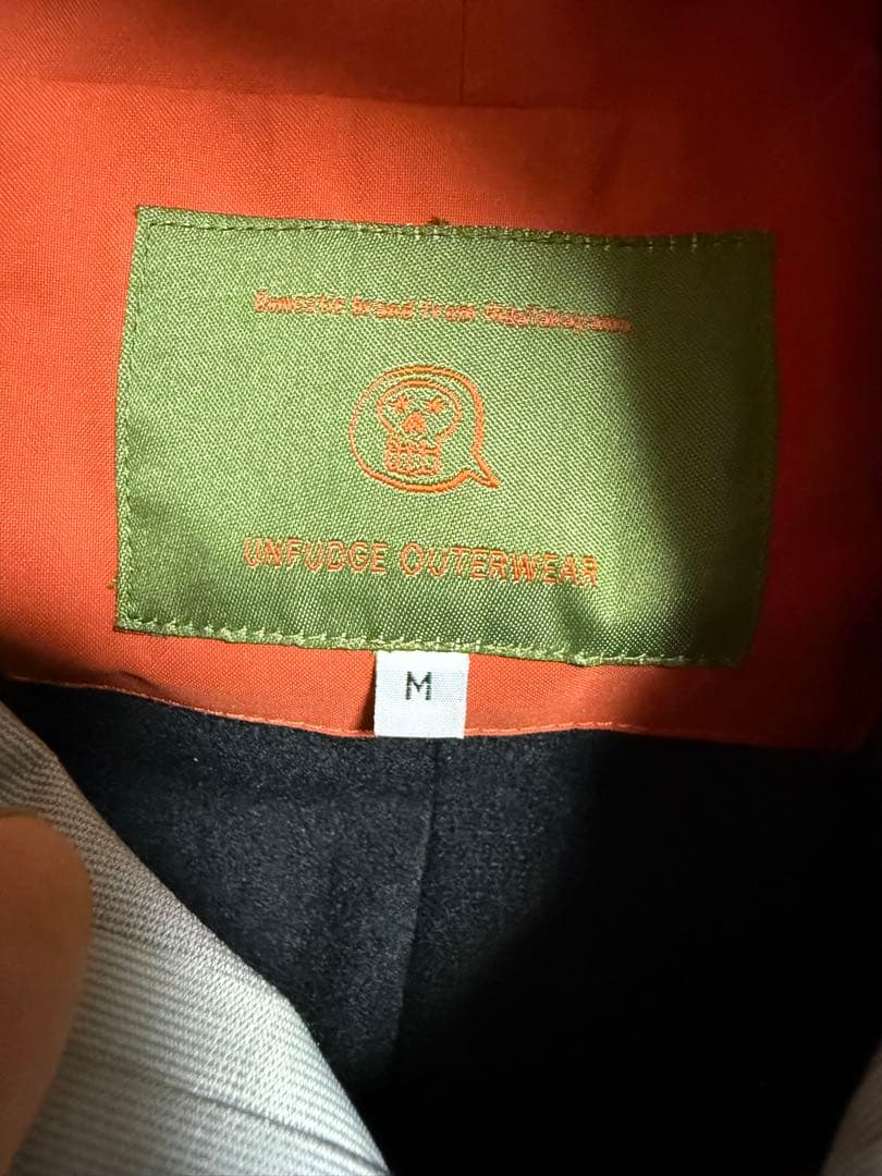 unfudge PEEP BIB PANTS #Orange サイズM