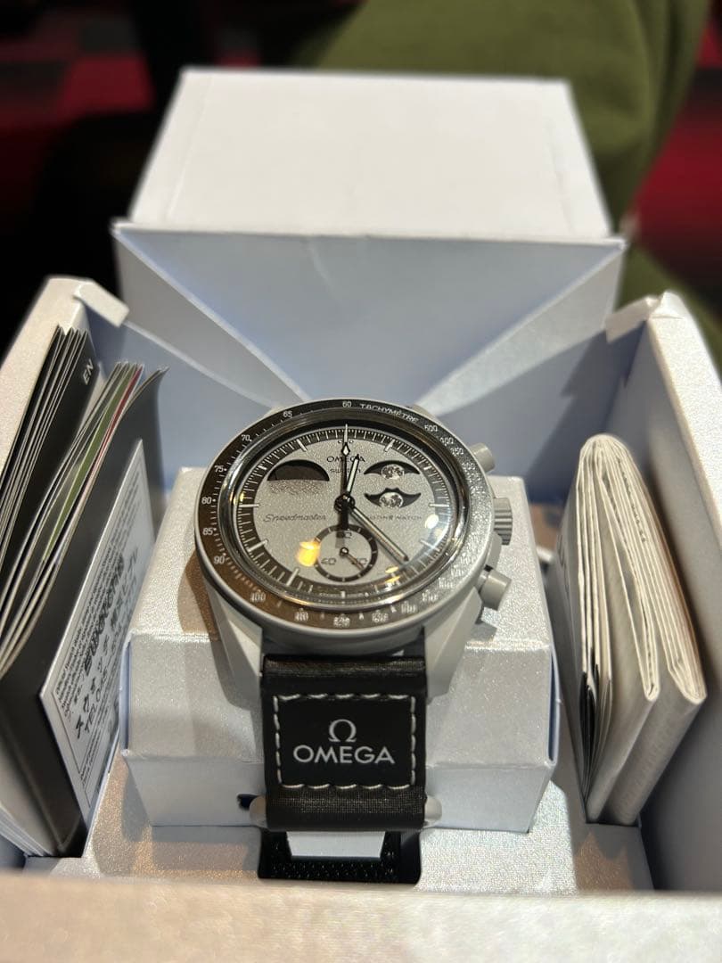 【保証書付】Swatch MoonSwatch Speedmaster シルバー