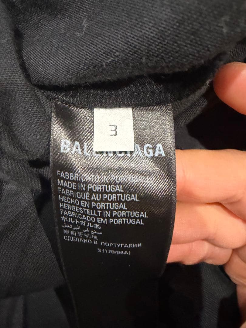 BALENCIAGA WFP ロゴ 長袖カットソー