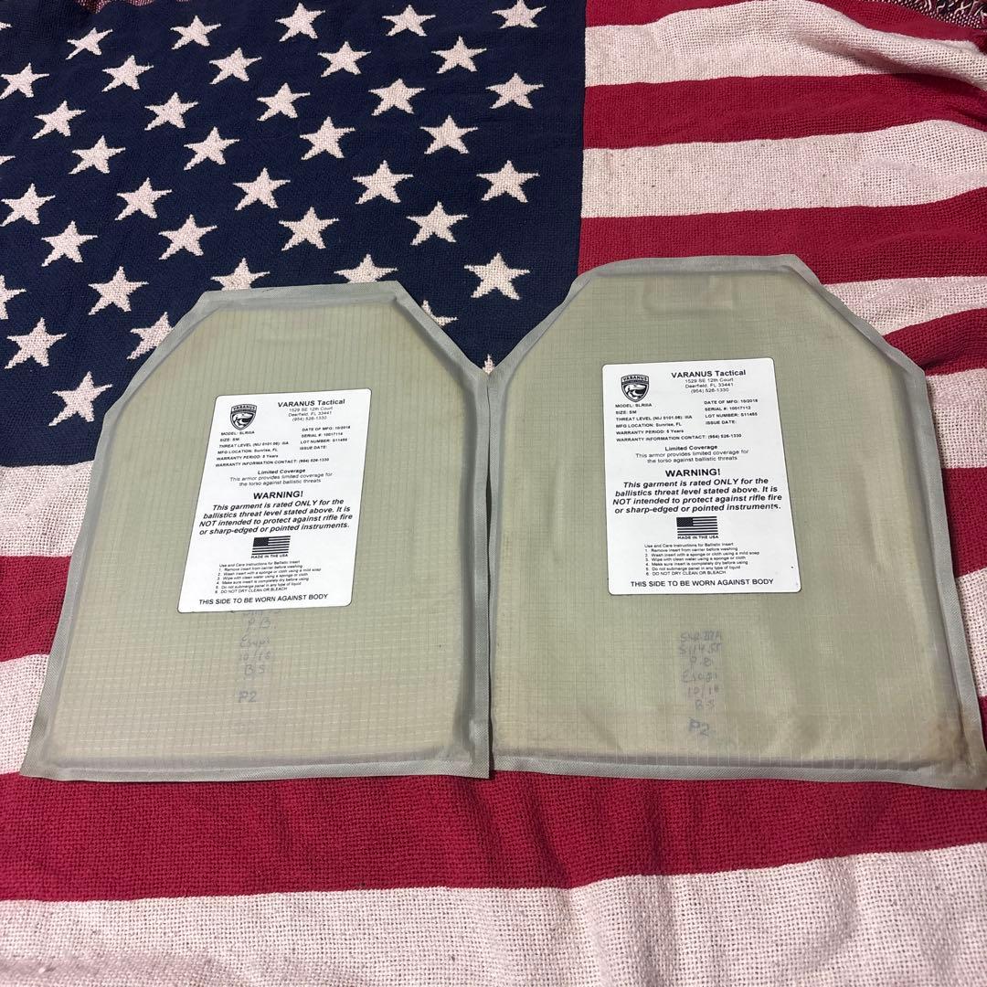 VARANUS Tactical 実物ソフトアーマー Small 米国製 B21