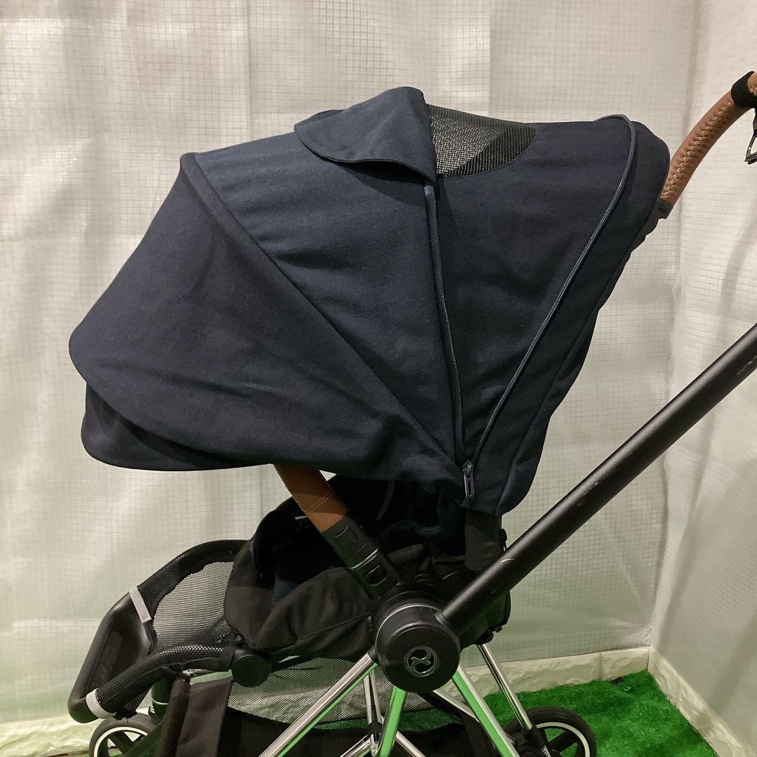 美品 サイベックス ミオス cybex MIOS クローム ブラウン ブルー