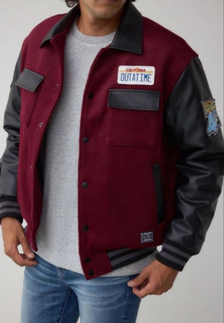 【新品・未使用】AZUL バックトゥーザ・フューチャー ブルゾン