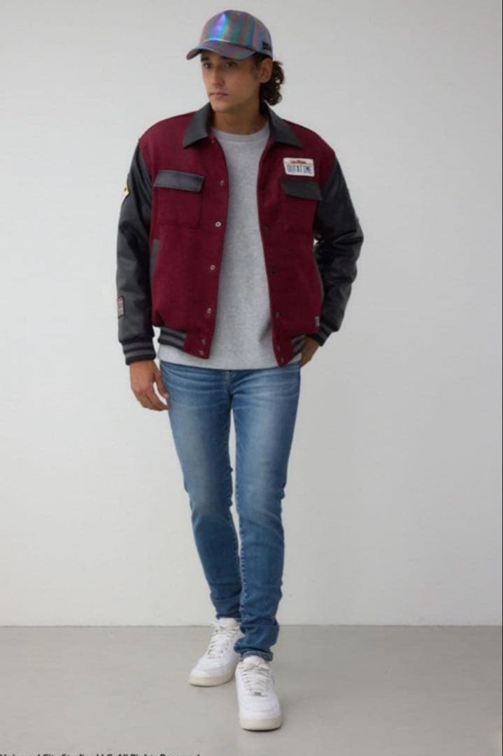 【新品・未使用】AZUL バックトゥーザ・フューチャー ブルゾン