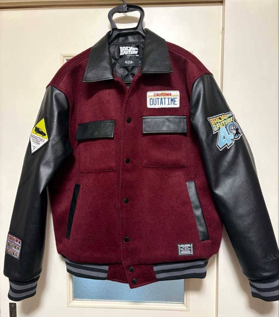【新品・未使用】AZUL バックトゥーザ・フューチャー ブルゾン