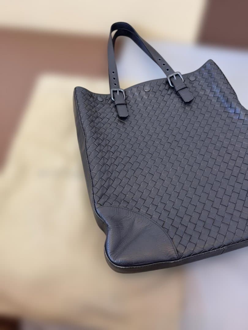 ボッテガ・ヴェネタ イントレチャート メンズ トートバッグ