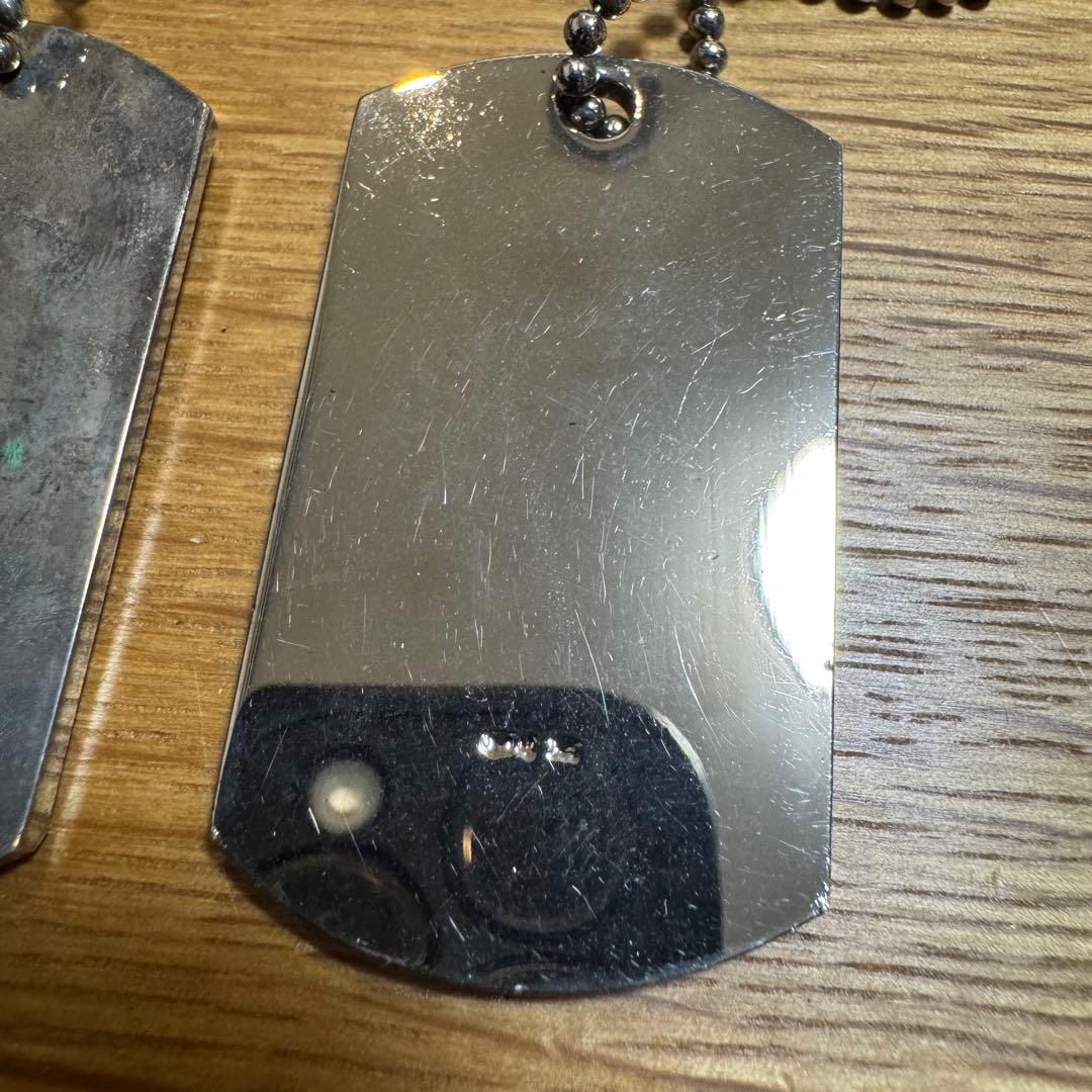 GUCCI メタルドッグタグネックレス