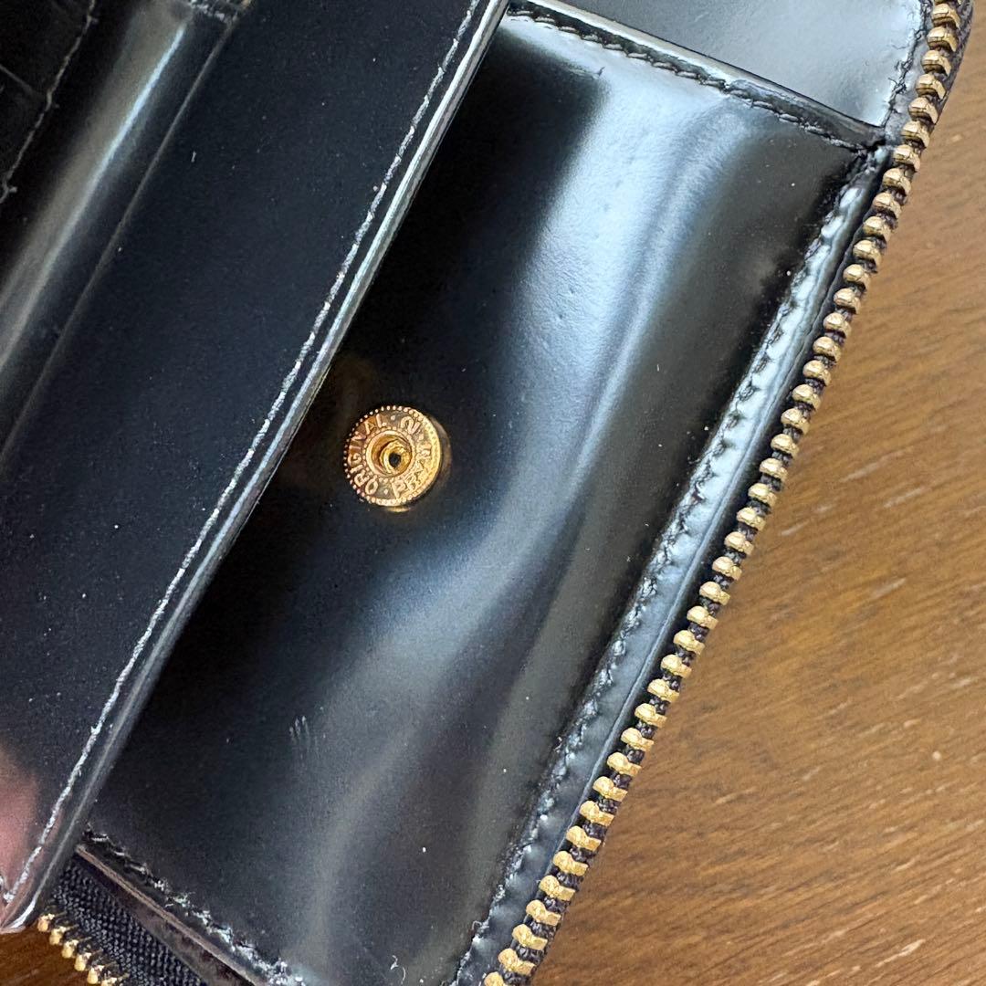 美品【コムデギャルソン】二つ折り財布　ポルカドット　箱付き