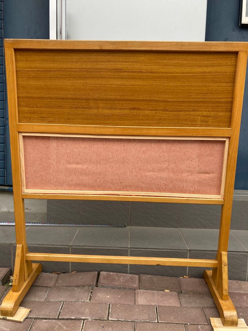 職人手作り木組みレトロ衝立