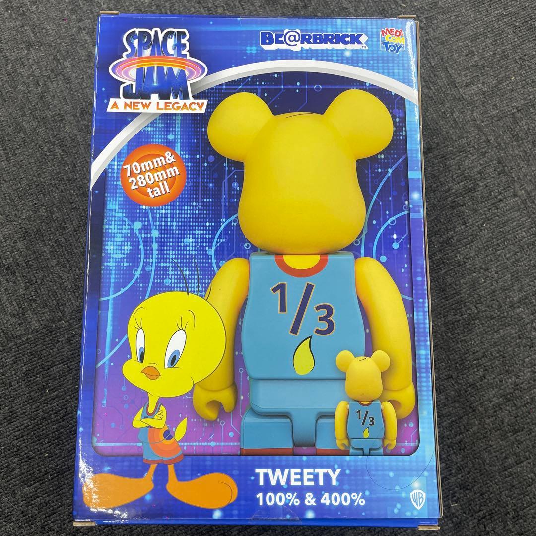 TWEETYがBE@RBRICK 100% & 400%