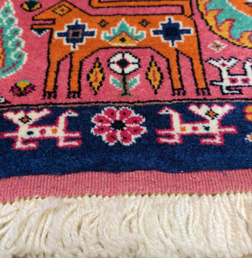 ペルシャ絨毯 ウール ケルマン 新品 170x108cm kerman