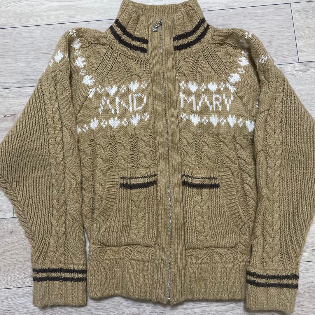 アンドマリー　ANDMARY / Mary knit cowichan
