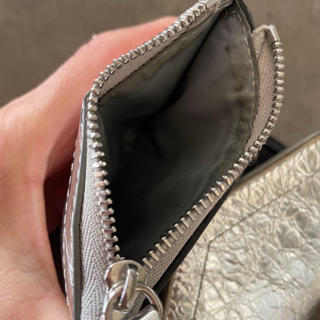 Maison Margiela シルバー 三つ折り財布