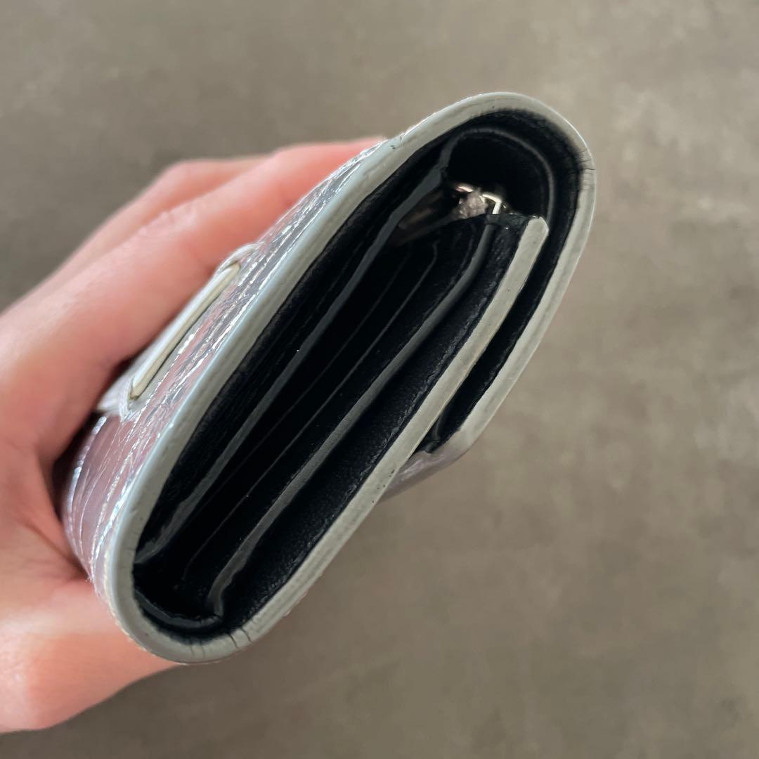 Maison Margiela シルバー 三つ折り財布