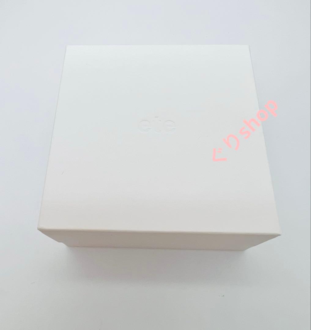 ete bijoux Pt900 スキニー ダイヤモンド リング 15号