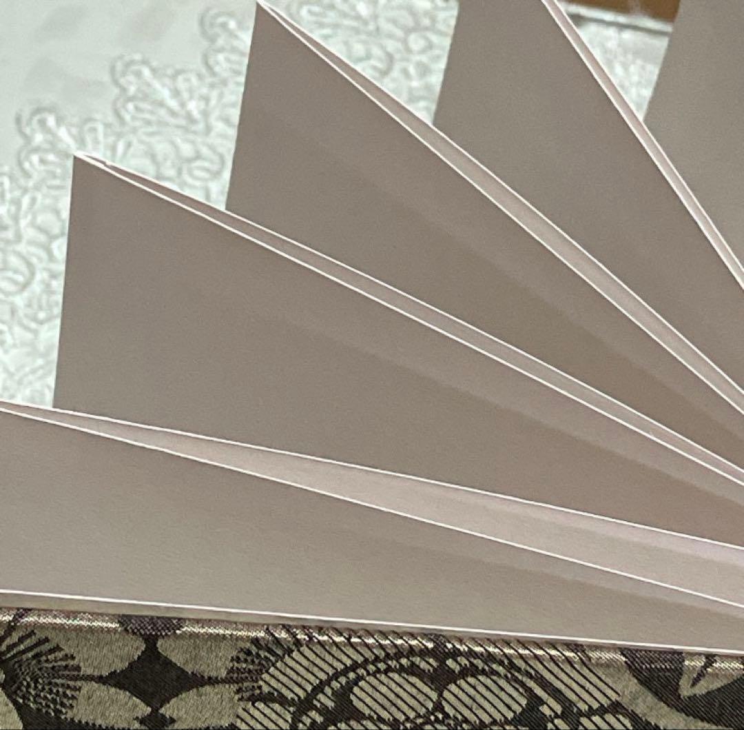 ♡シャカクオンさま♡ポケット付き御城印帳　家紋　メタリックゴールド